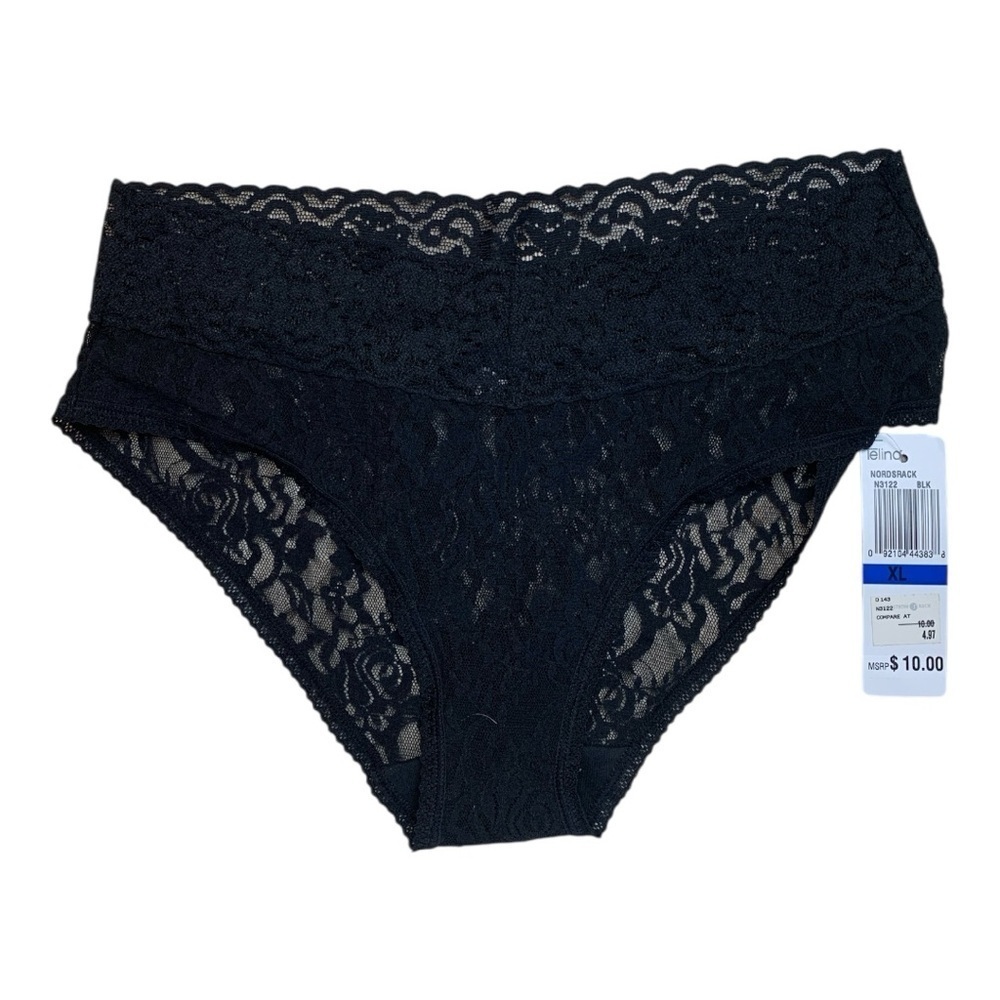 Panty Bundle 3 Pairs Victoria’s Secret Tanga, DKNY and Felina Hipsters Size L - Picture 5 of 9